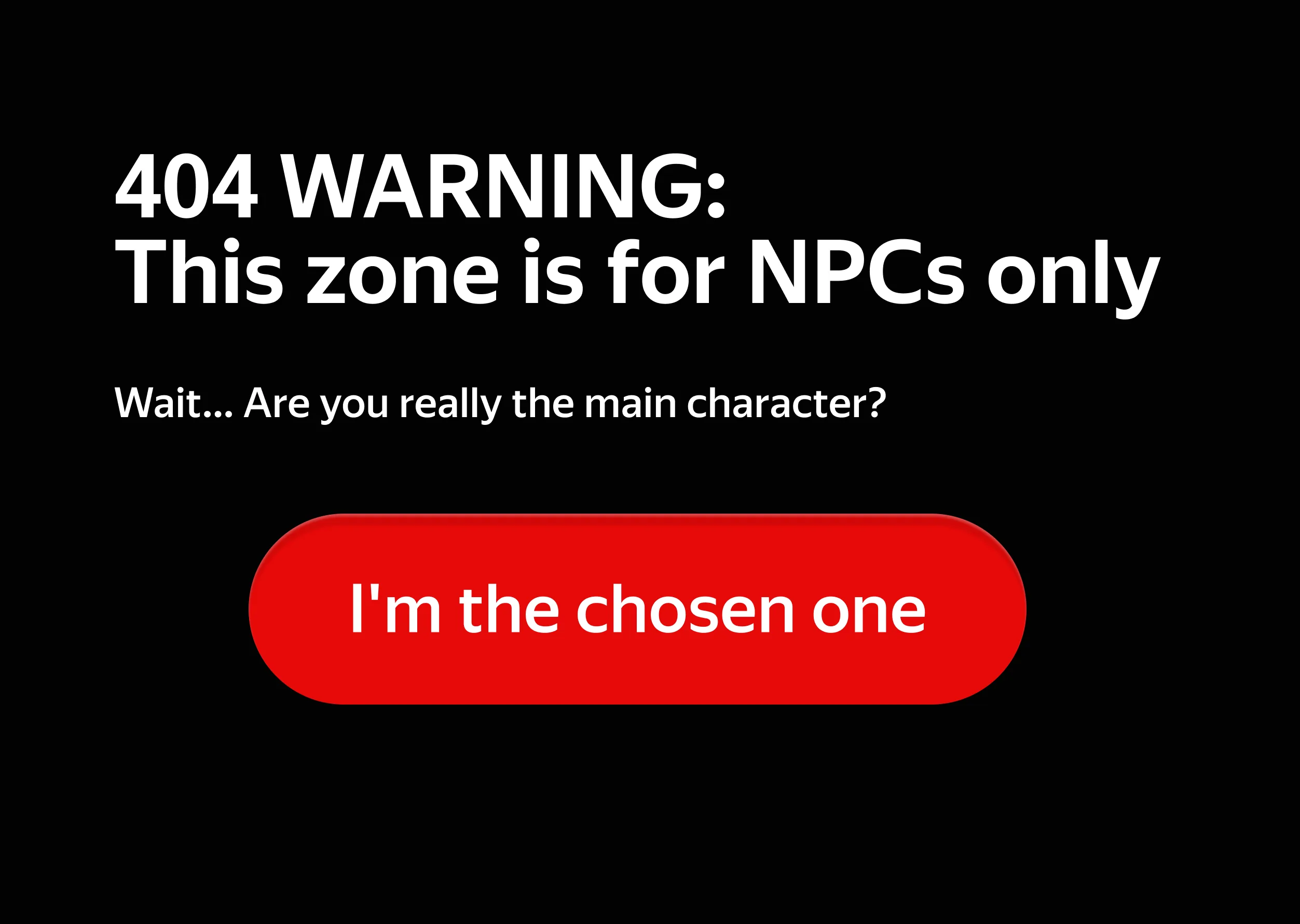 Концепция: Докажи, что не NPC